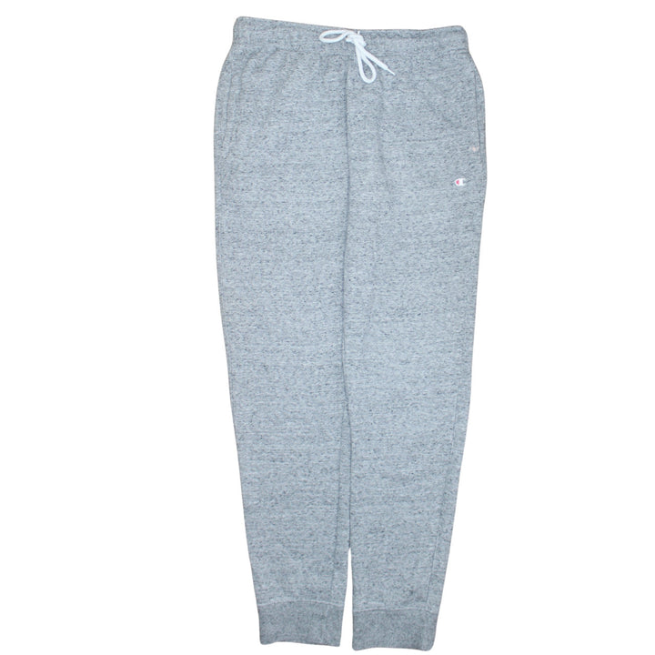 Champion Men's Grey Medium Jogger Sweatpants with Drawstring Waist