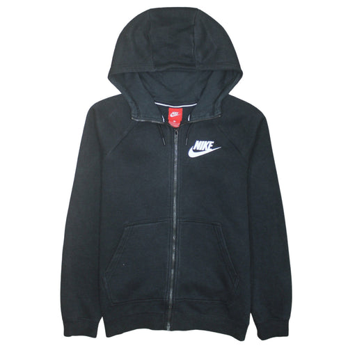 Nike Men's Black Full Zip Hoodie Size S Fleece Sportswear
