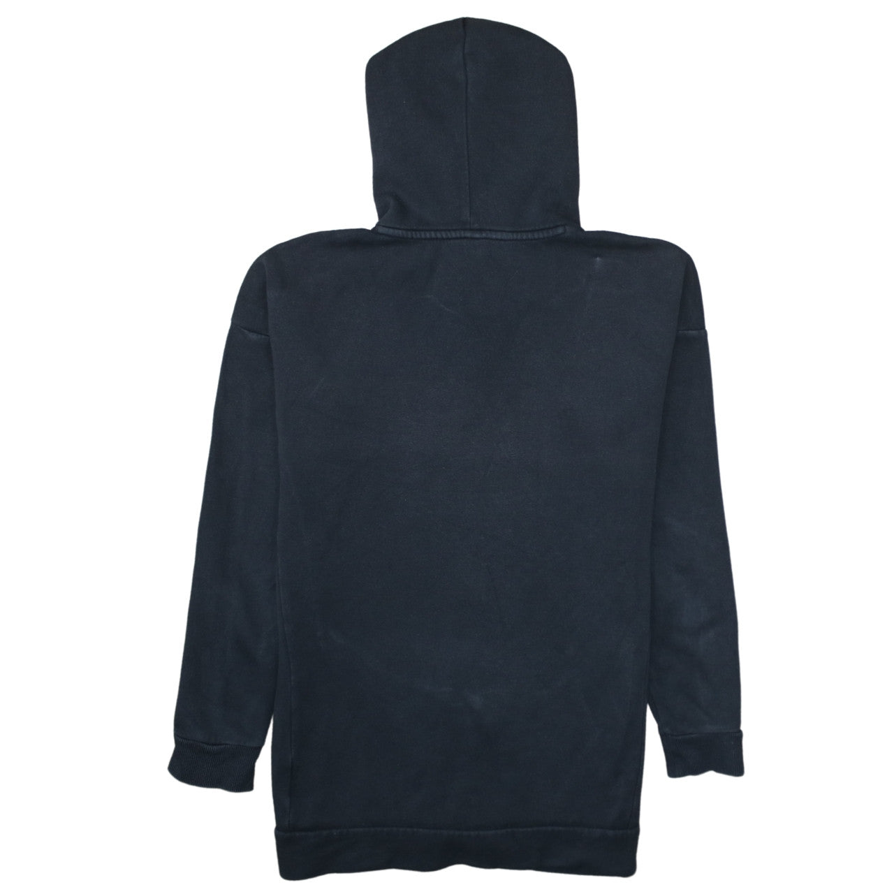 Adidas Womens Black XS Pullover Hoodie with Logo Print