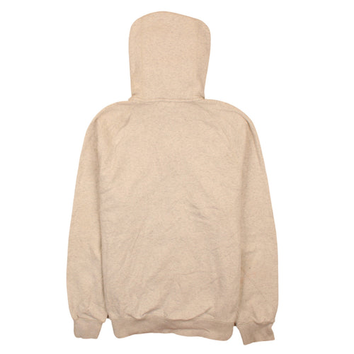 Jordan Men’s Beige Full Zip Hoodie Medium Fleece Sportswear