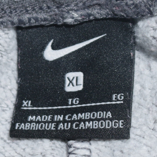 Nike Men Grey XL Jogger Sweatpants Tapered Fit Activewear Trousers