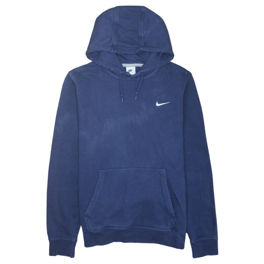 Nike Men's Blue Pullover Hoodie L Regular Fit Sports Fleece