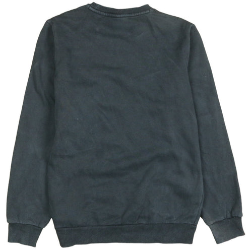 Puma Mens Black Crew Neck Pullover Sweatshirt Size S