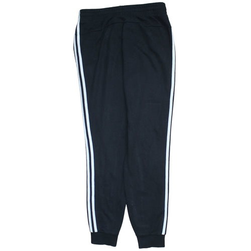 Adidas Womens Black 12-14 Jogger Sweatpants with Stripes