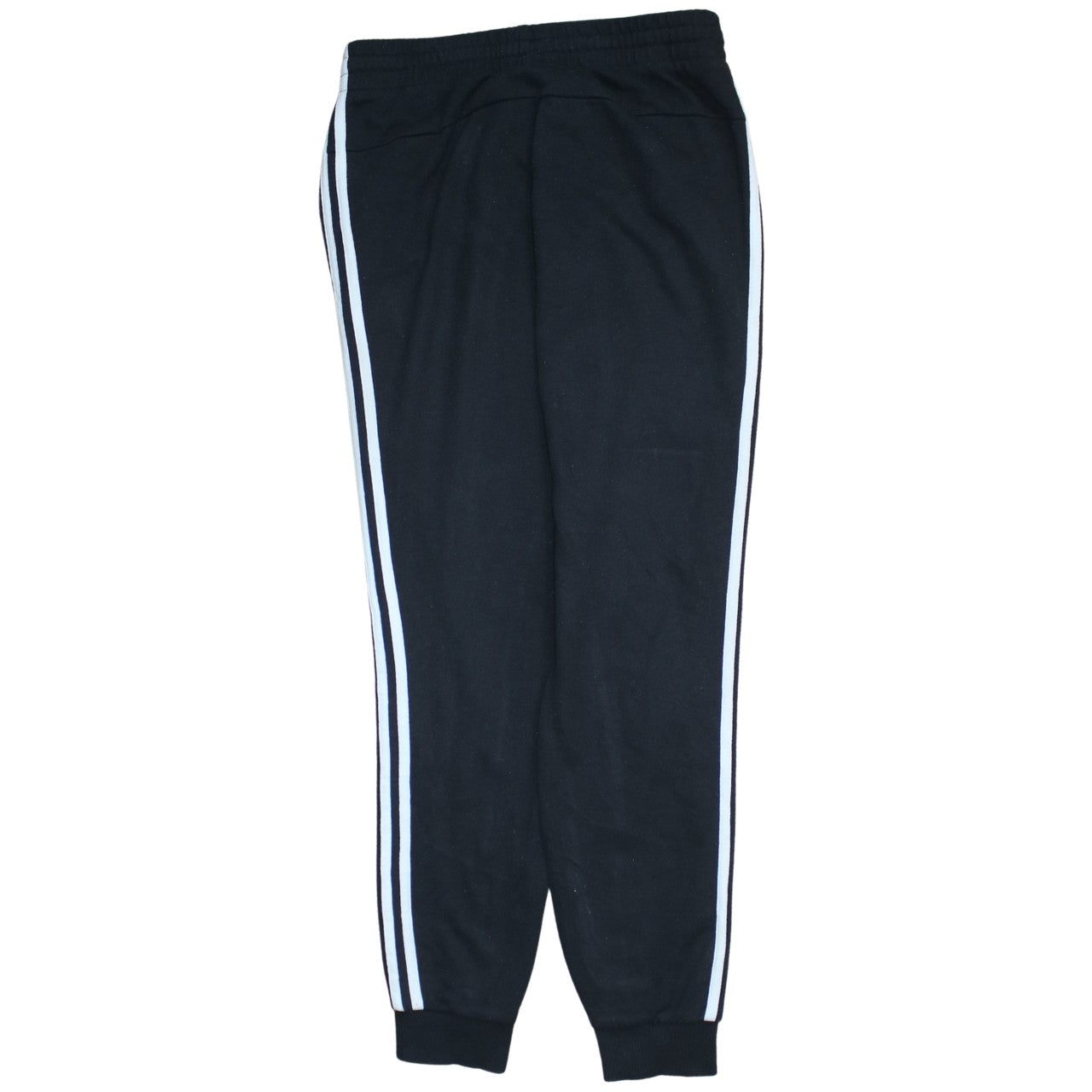 Adidas Womens Black 12-14 Jogger Sweatpants with Stripes