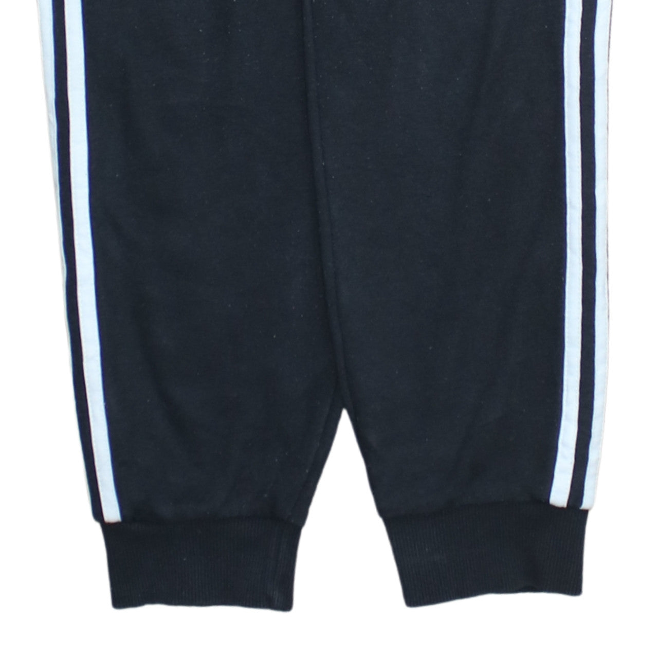 Adidas Womens Black 12-14 Jogger Sweatpants with Stripes
