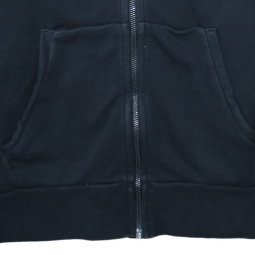 Adidas Mens Black Full Zip Hoodie Size M Sportswear Sweatshirt