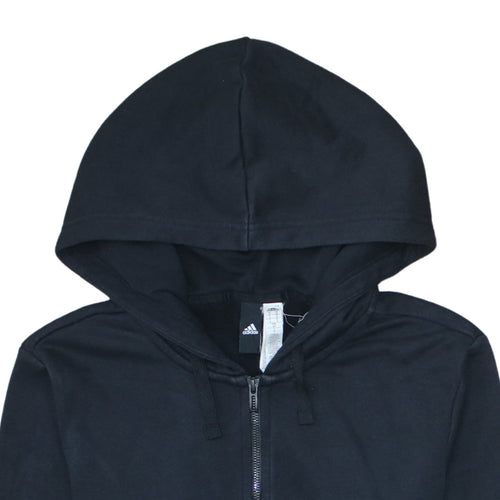 Adidas Mens Black Full Zip Hoodie Size M Sportswear Sweatshirt