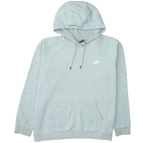 Nike Men's Grey XL Pullover Hoodie Fleece Sweatshirt