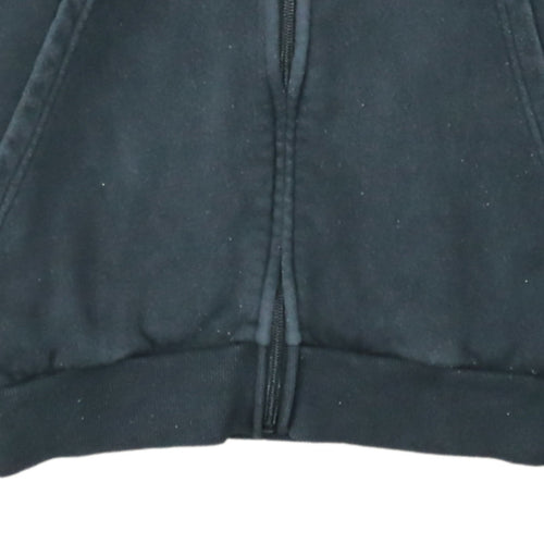 Adidas Men's Black Full Zip Hoodie Size M Sports Fleece