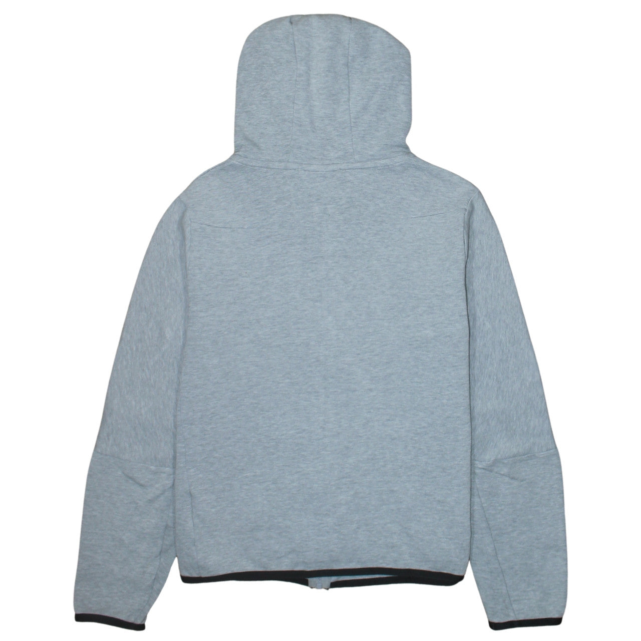 Nike Boys Grey XL Full Zip Hoodie with Logo and Pockets