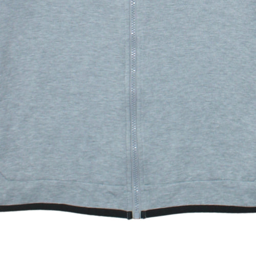 Nike Boys Grey XL Full Zip Hoodie with Logo and Pockets