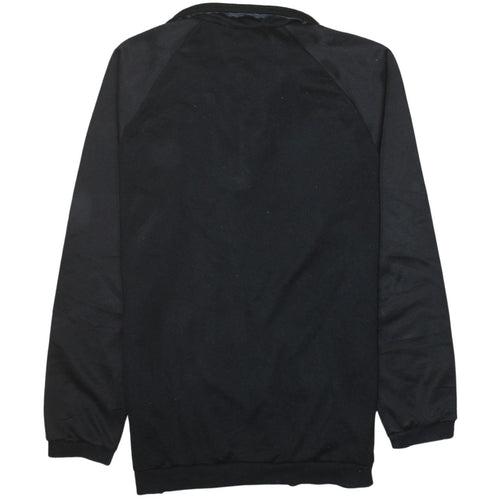 Adidas Men’s Black 1/4 Zip Aberdeen FC Sweatshirt Size L