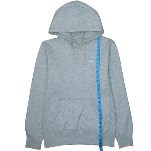 Nike Mens Grey Pullover Hoodie Small Athletic Fit Fleece