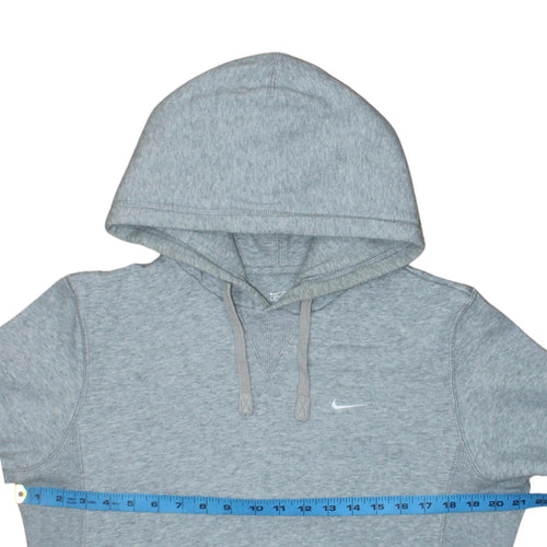 Nike Mens Grey Pullover Hoodie Small Athletic Fit Fleece