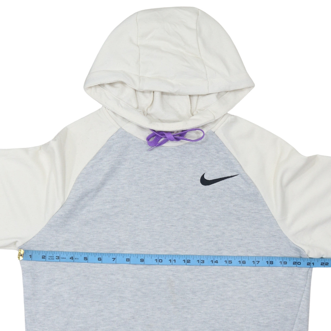 Nike Men's Grey Dri-FIT Pullover Hoodie M Regular Fit Sportswear