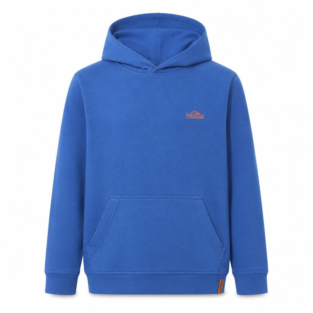 Craghoppers Bear Grylls Boys Blue Pullover Hoodie Age 11-12 Years