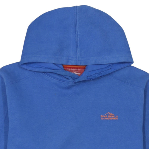 Craghoppers Bear Grylls Boys Blue Pullover Hoodie Age 11-12 Years