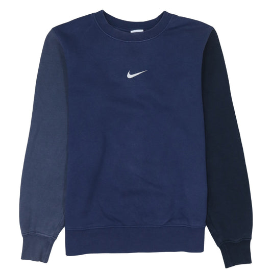Nike Men Blue XS Crew Neck Pullover Sweatshirt