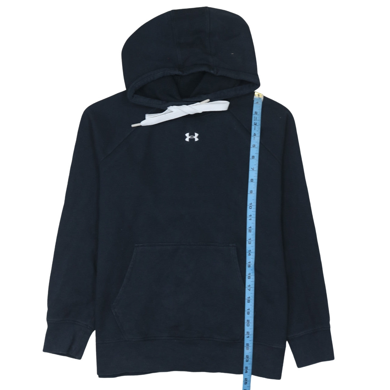 Under Armour Men's Black Pullover Hoodie Size M Relaxed Fit
