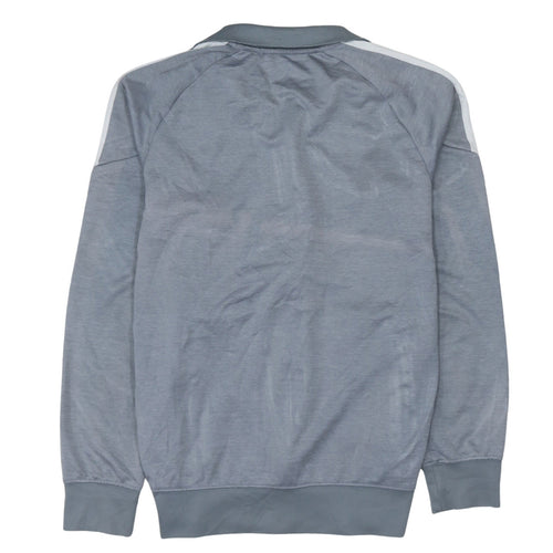 Nike Men's Grey Dri-Fit Track Jacket Size S Full Zip Polyester