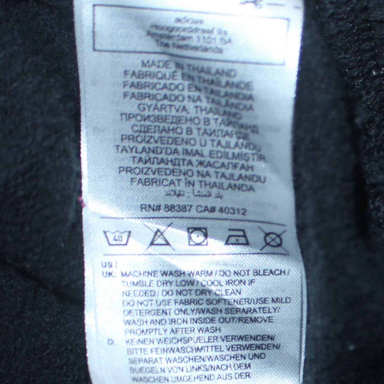 Adidas Women Black 1/4 Zip Pullover Sweatshirt UK 16-18 Activewear