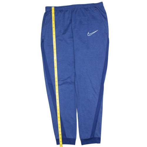 Nike Men’s Blue Dri-Fit Jogger Trousers Size L Athletic Fit