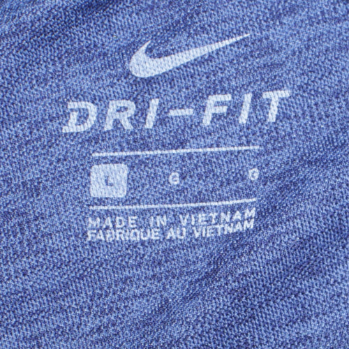 Nike Men’s Blue Dri-Fit Jogger Trousers Size L Athletic Fit