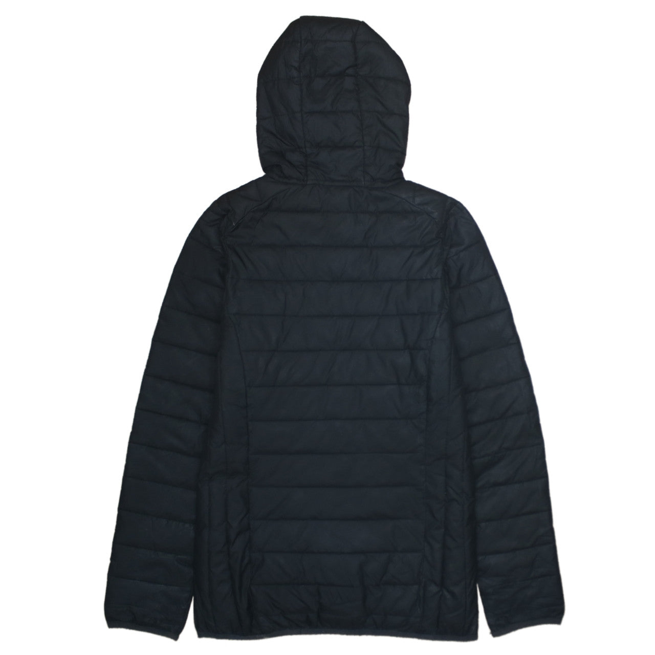 Ellesse Women's Black Hooded Puffer Jacket Size 6 Regular Fit