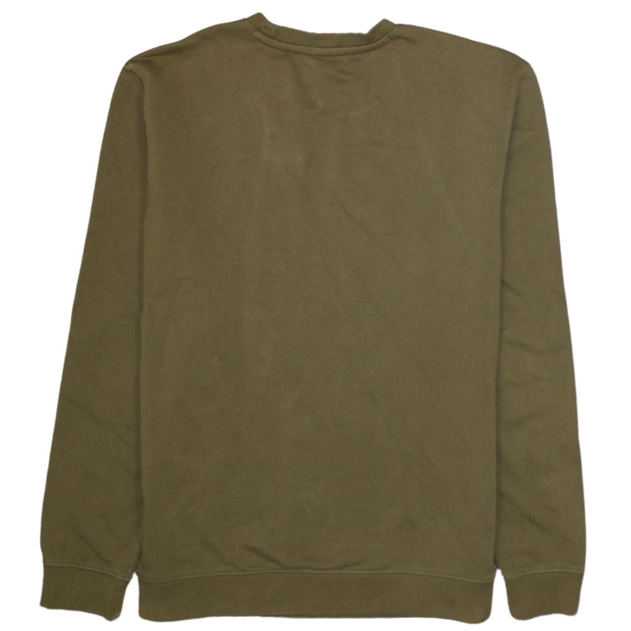 Champion Men's Green Medium Pullover Sweatshirt Crew Neck Logo