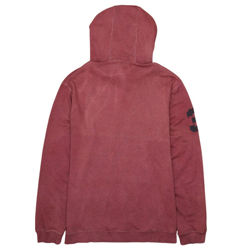 U.S. Polo Assn. Men's Red Pullover Hoodie 2XL Logo Sportswear