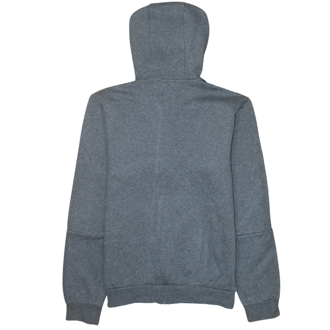 Adidas Men’s Grey Full Zip Hoodie Small Hooded Sweatshirt