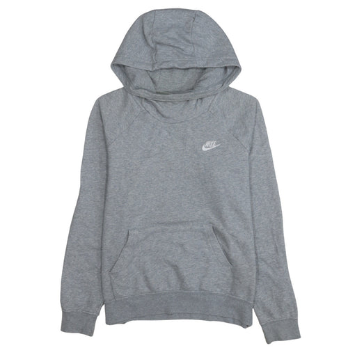 Nike Men's Grey Pullover Hoodie Size M Regular Fit Sportswear