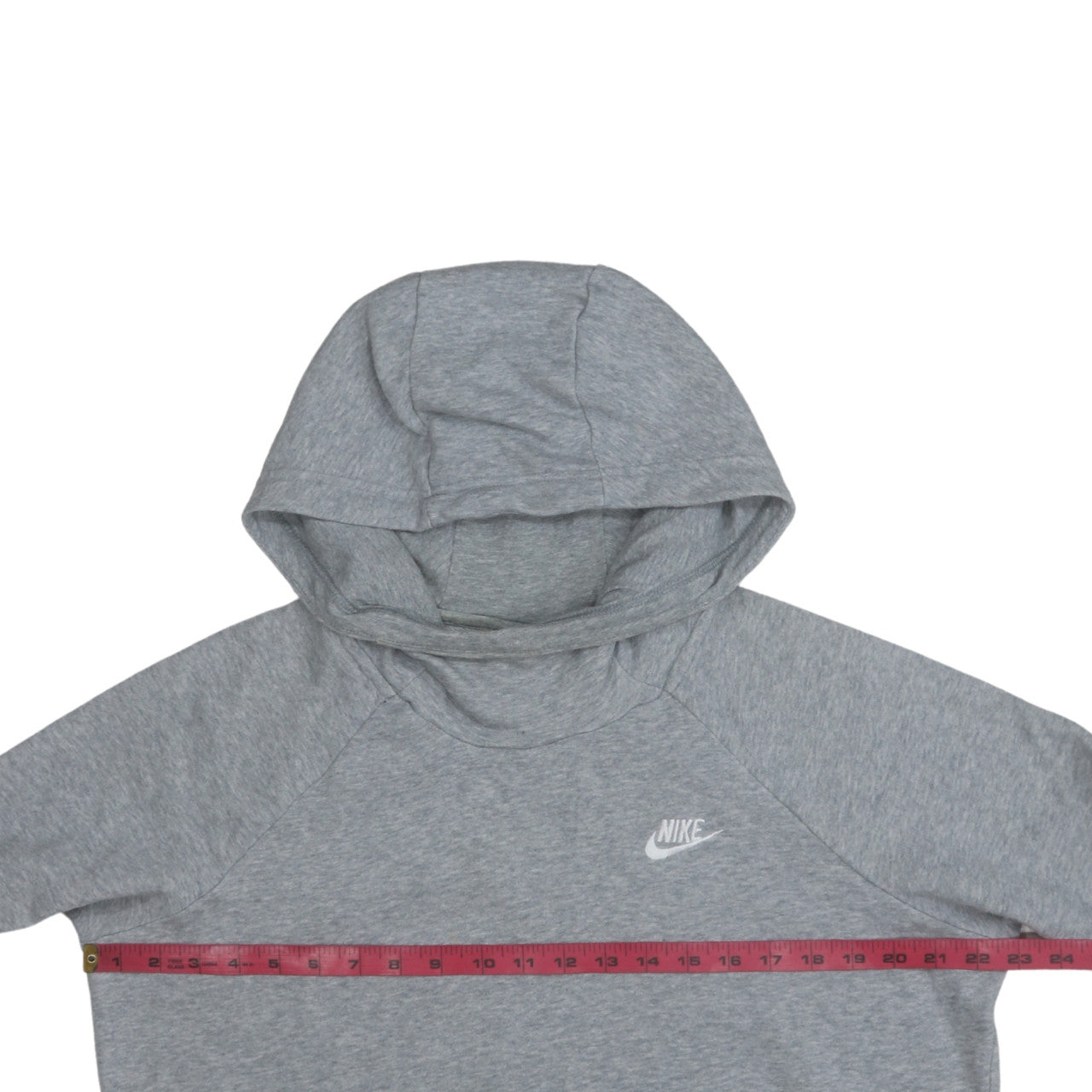 Nike Men's Grey Pullover Hoodie Size M Regular Fit Sportswear