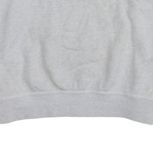 Nike Men's Grey Small Pullover Crew Neck Sweatshirt