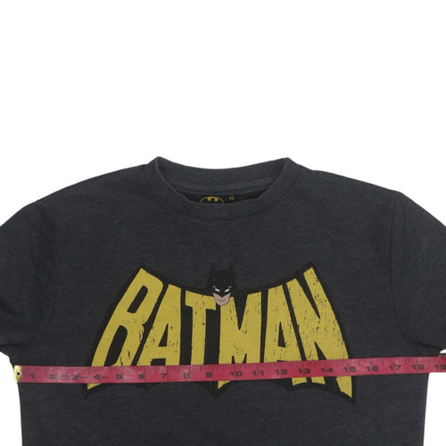 Batman Men's Black Graphic Pullover Sweatshirt XS