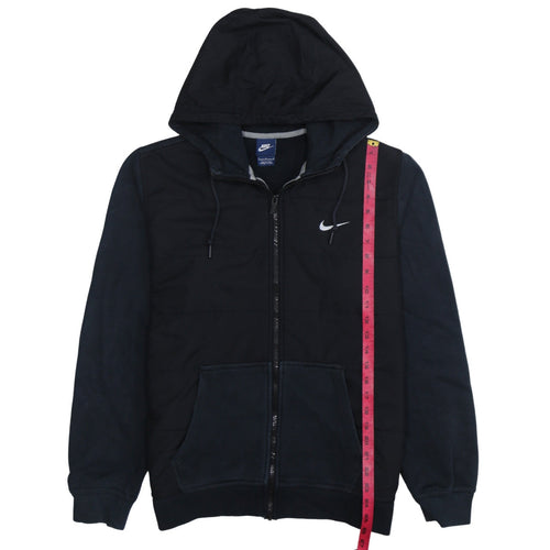 Nike Men's Black Size L Hooded Full Zip Track Jacket