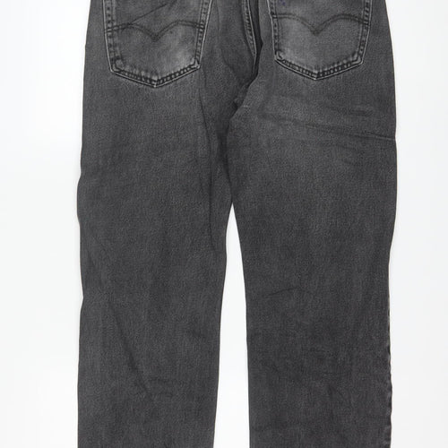 Levi's 501 Men's Black Straight Fit Denim Jeans 36W 32L Vintage