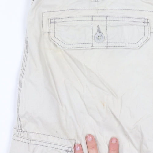 Lee Dungarees Men's Beige Cargo Shorts Size 36 Regular Fit