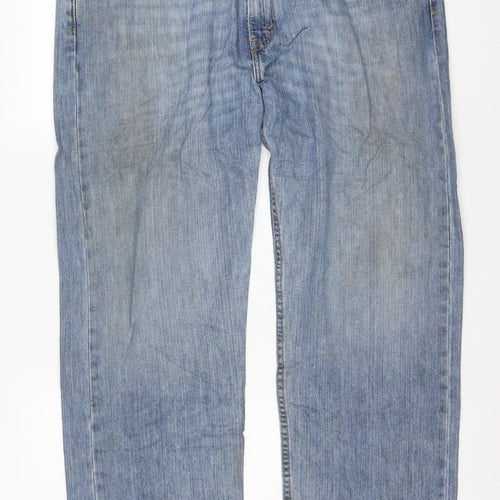 Levi's Men's Blue Straight Leg Jeans W38 L30 Denim