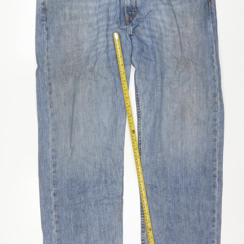Levi's Men's Blue Straight Leg Jeans W38 L30 Denim