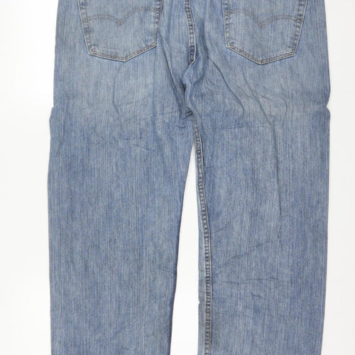 Levi's Men's Blue Straight Leg Jeans W38 L30 Denim