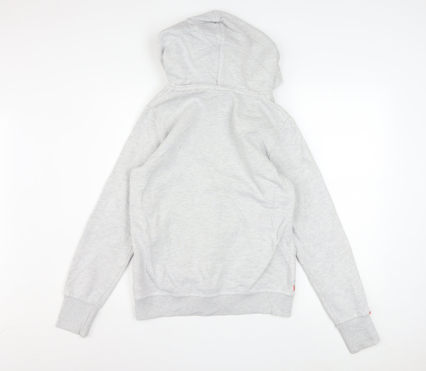 Superdry Men's Grey Pullover Hoodie M Regular Fit Fleece