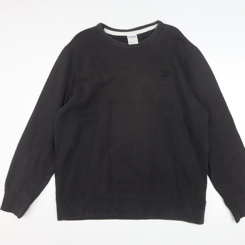 Reebok Men's Black XL Pullover Crew Neck Sweatshirt