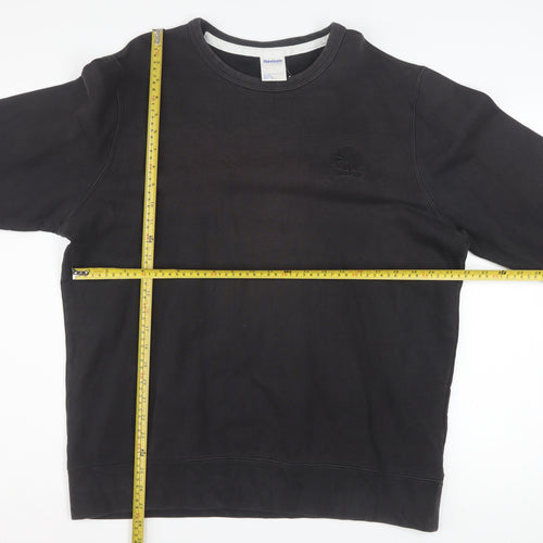 Reebok Men's Black XL Pullover Crew Neck Sweatshirt
