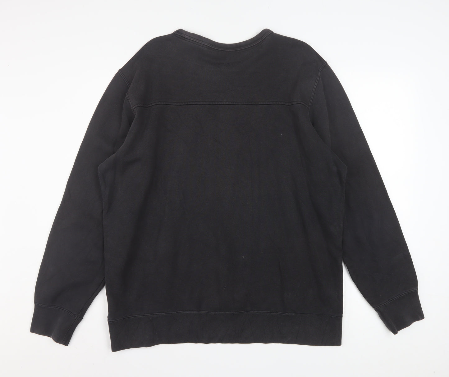 Reebok Men's Black XL Pullover Crew Neck Sweatshirt