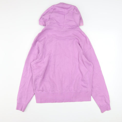 Nike Women’s Purple Pullover Hoodie Small Cotton Blend Sweatshirt