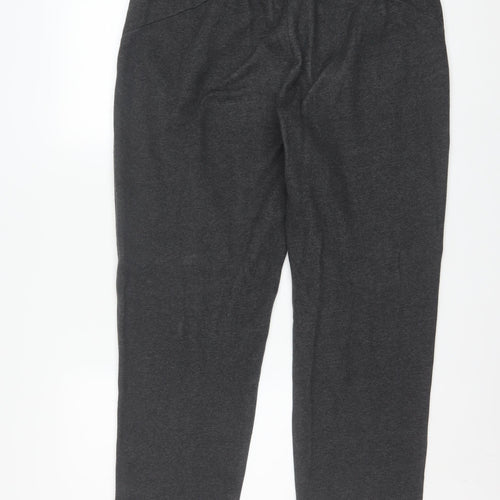 Puma Women's Black XL Jogger Sweatpants with Elastic Waist