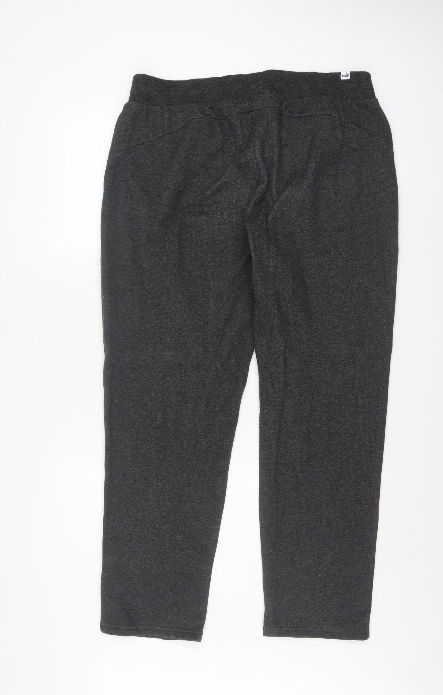 Puma Women's Black XL Jogger Sweatpants with Elastic Waist