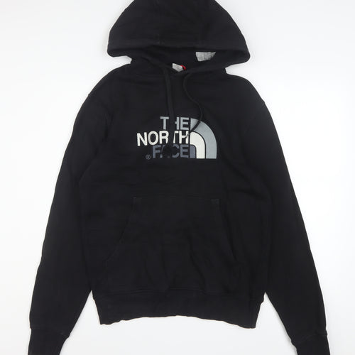 The North Face Men's Black Small Pullover Hoodie Outdoor Cotton